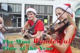 The Kings Fiddlers were on hand to entertain as Lemoore officially began its Christmas season with a Sarah Mooney Museum Open House and the raising of the downtown Christmas Tree.